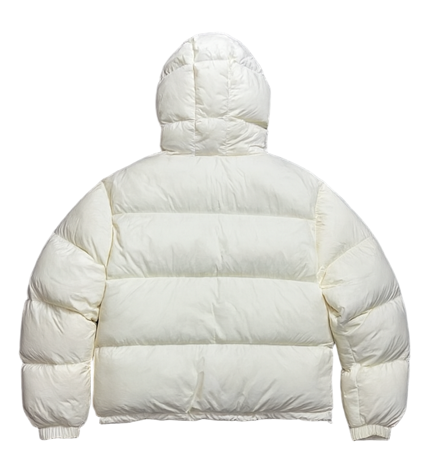 C BOLO PUFFER JACKET "OFF WHITE" CREAM