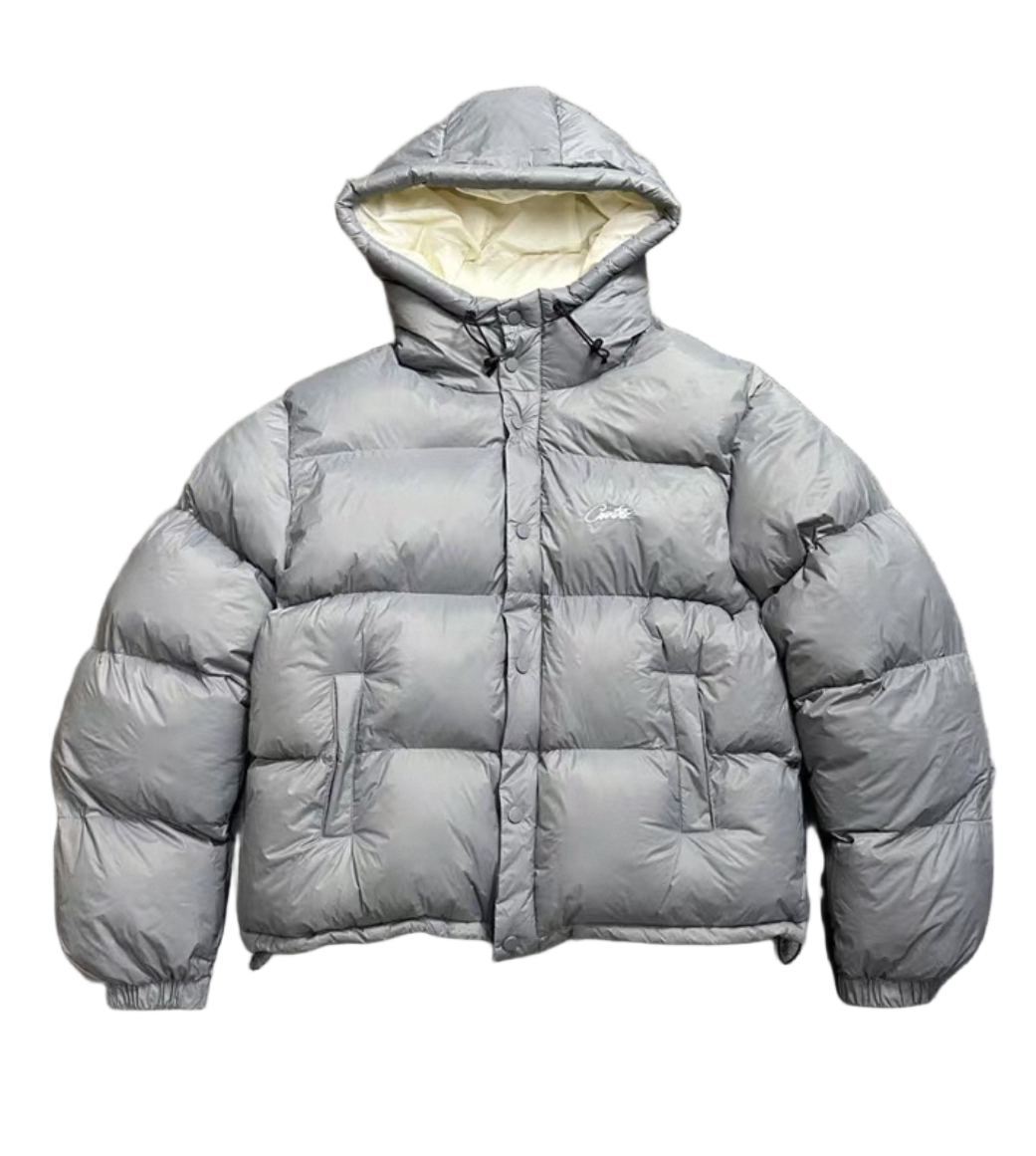 C BOLO PUFFER JACKET GREY