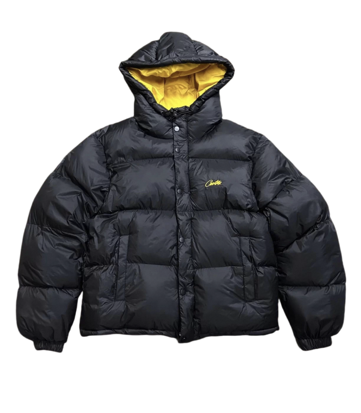 C BOLO PUFFER JACKET BLACK