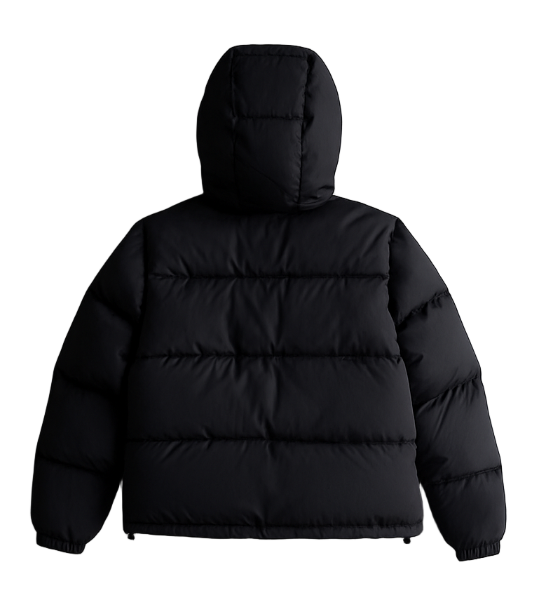 C BOLO PUFFER JACKET BLACK