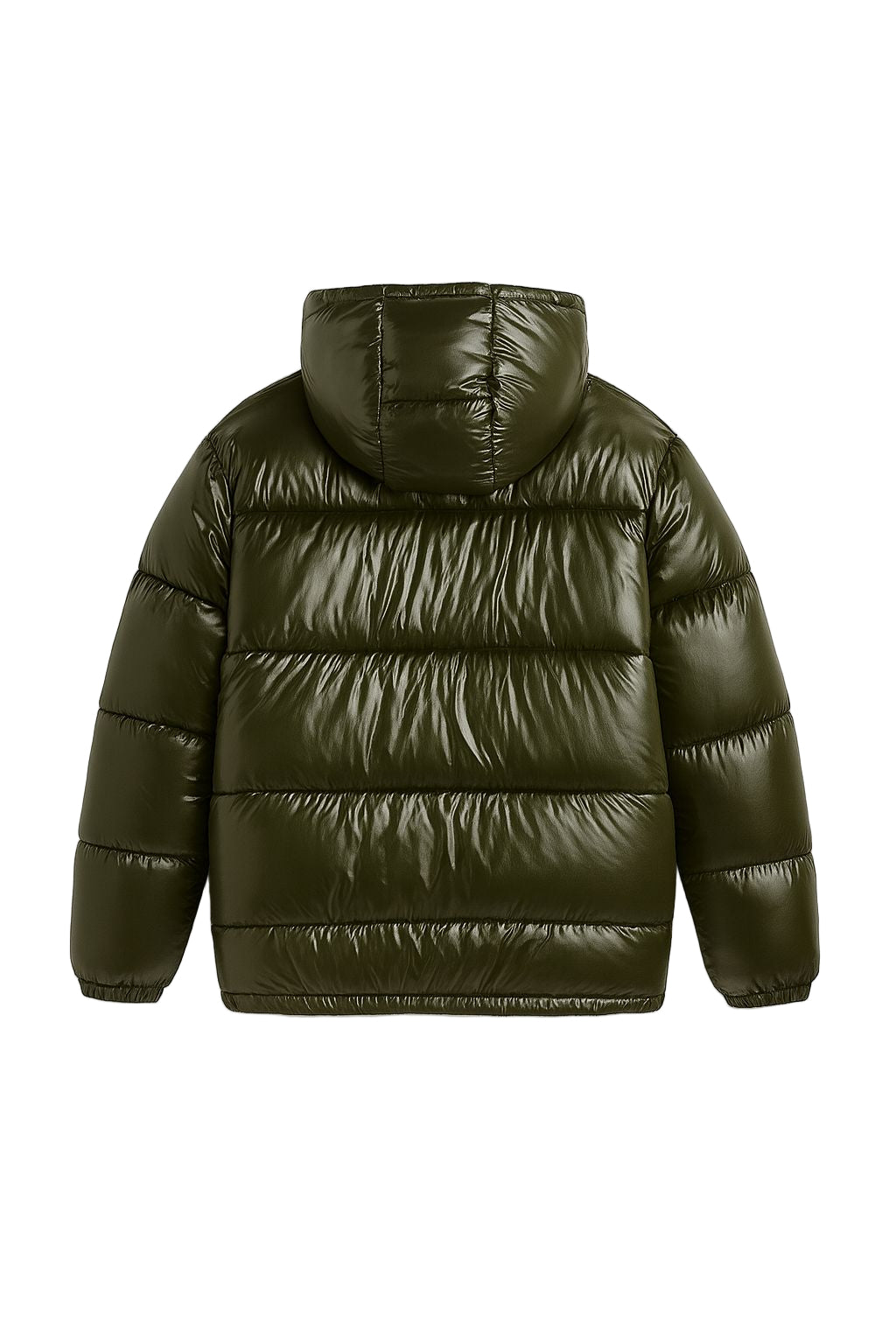 PUFFER JACKET OLIVE GREEN
