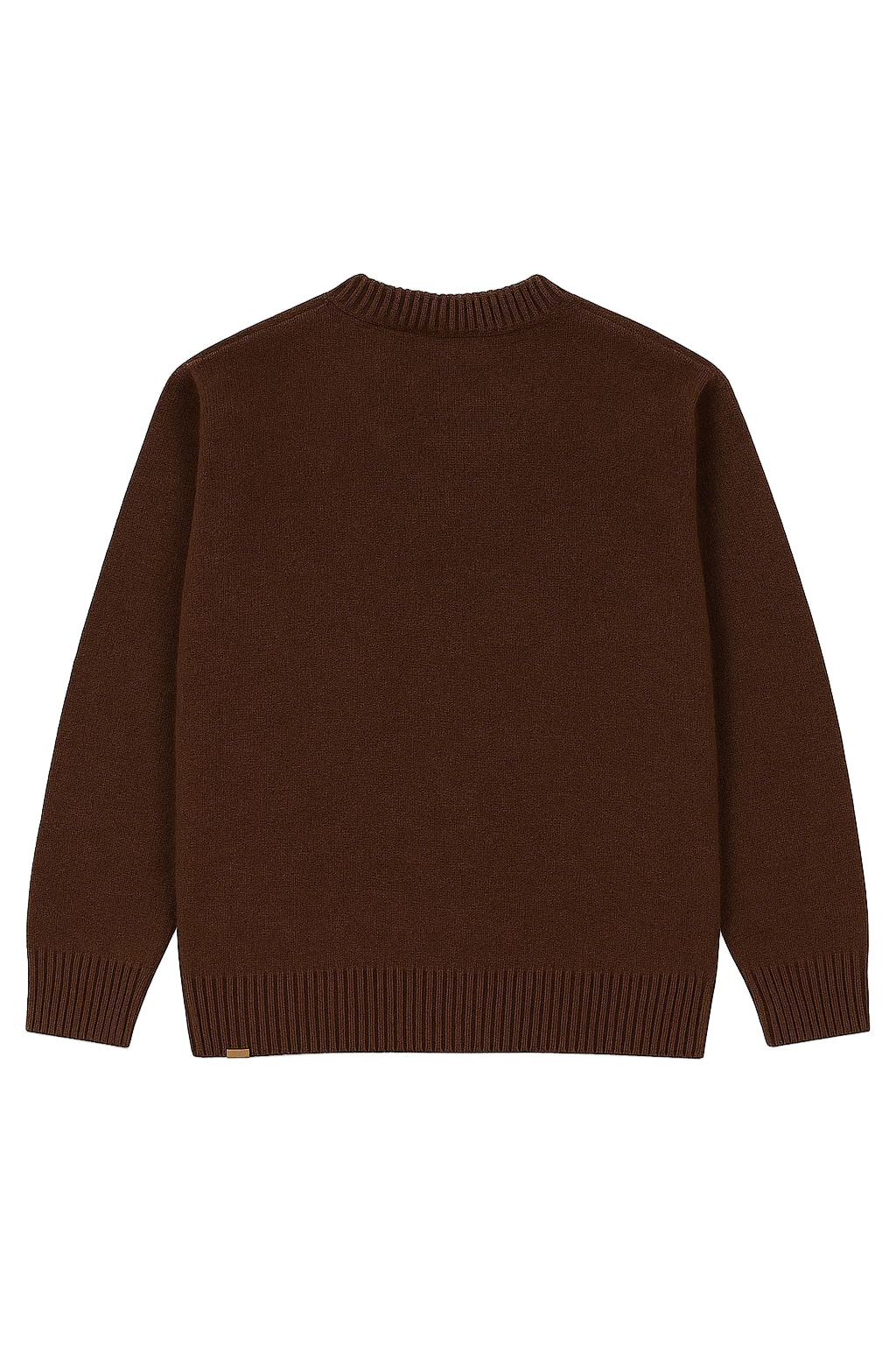 "R" INITIAL KNIT SWEATER