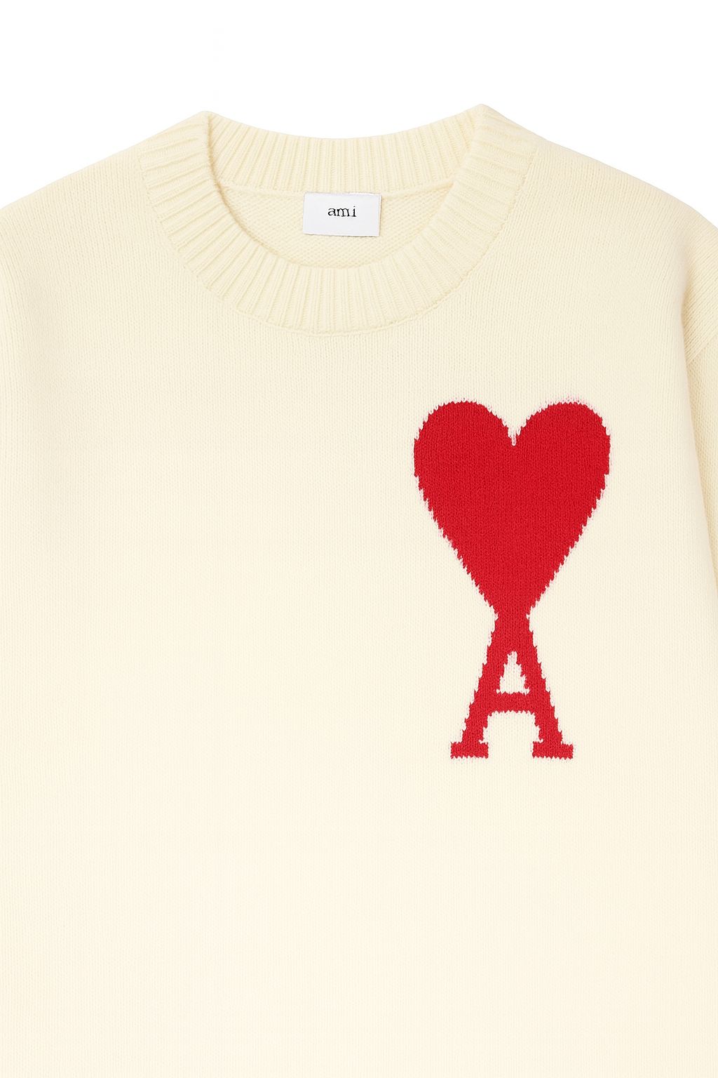 AMI - HEART SWEATER